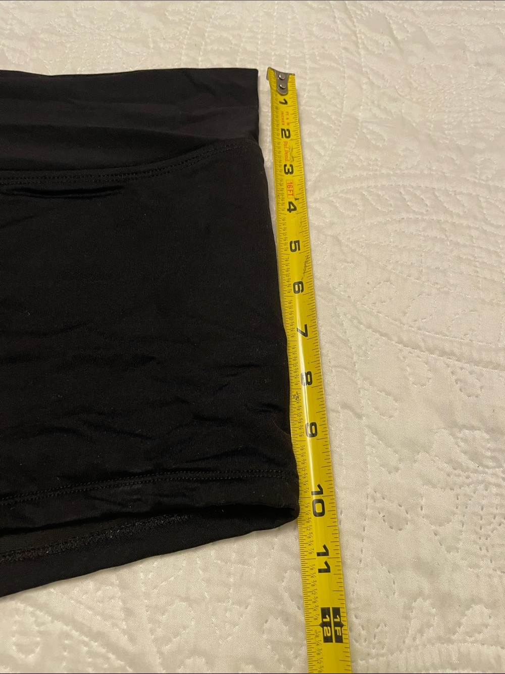 MOSSIMO Black Boy Shorts Swim Bottoms Medium High Waisted - Picture 5 of 10